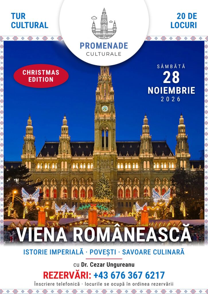 Viena Românească — Christmas Edition, 28 noiembrie 2026